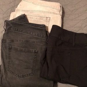 3 pairs of torrid size 14 jeans/pants